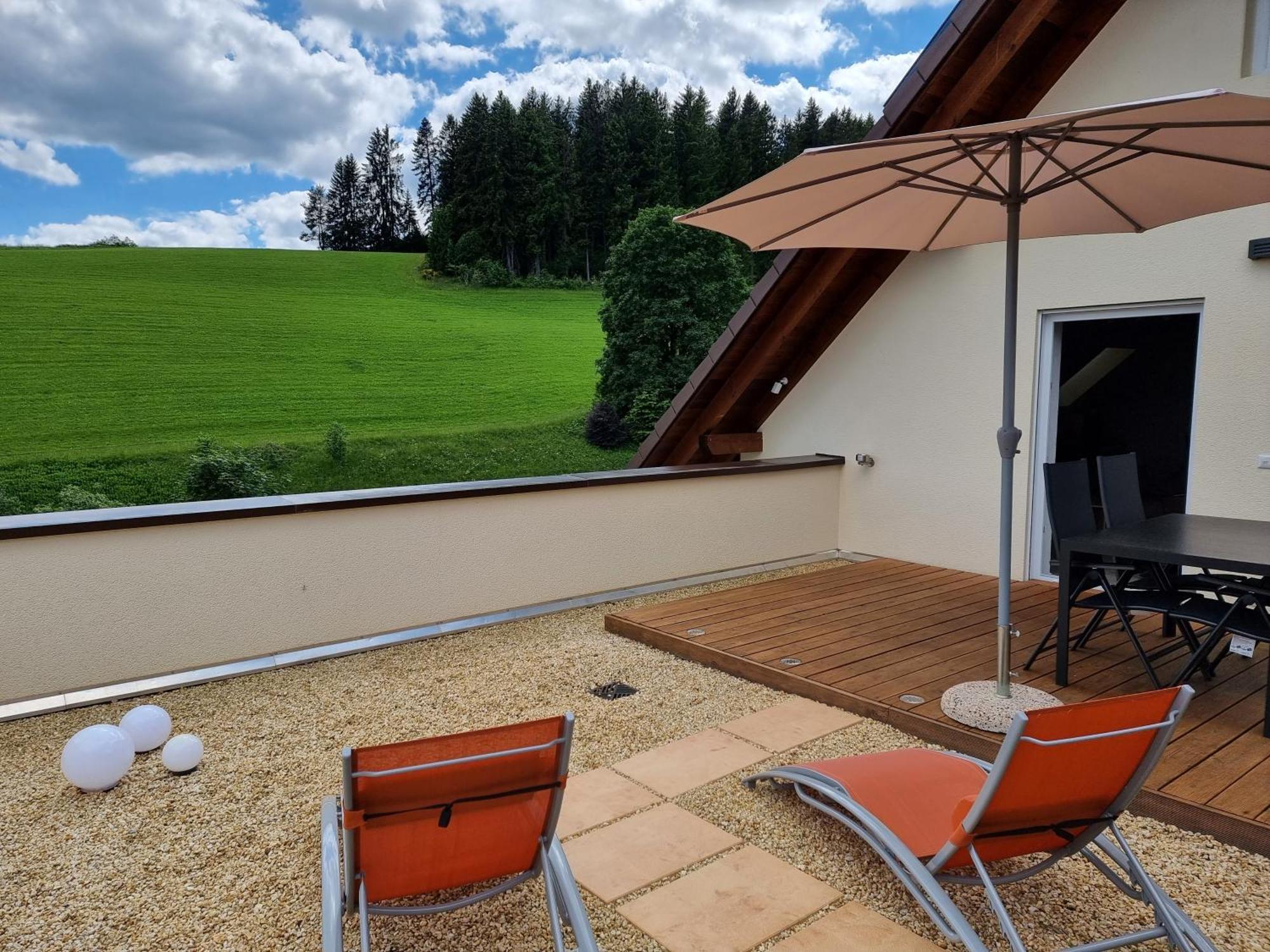 Ferienwohnung Am Bach Unterkirnach Eksteriør billede